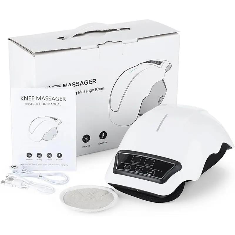 FLEXKNEE knee massager being worn